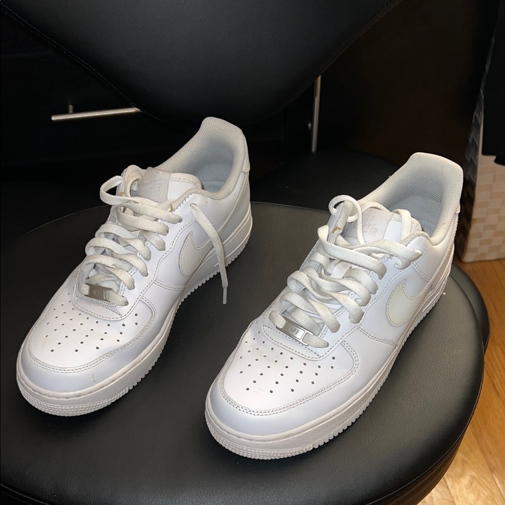 Nike Air Force 1 White Low-Top Sneakers